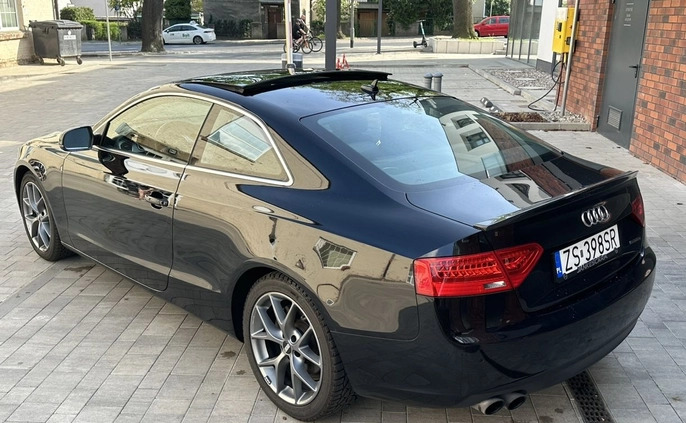 Audi A5 cena 64900 przebieg: 160000, rok produkcji 2012 z Szczecin małe 254